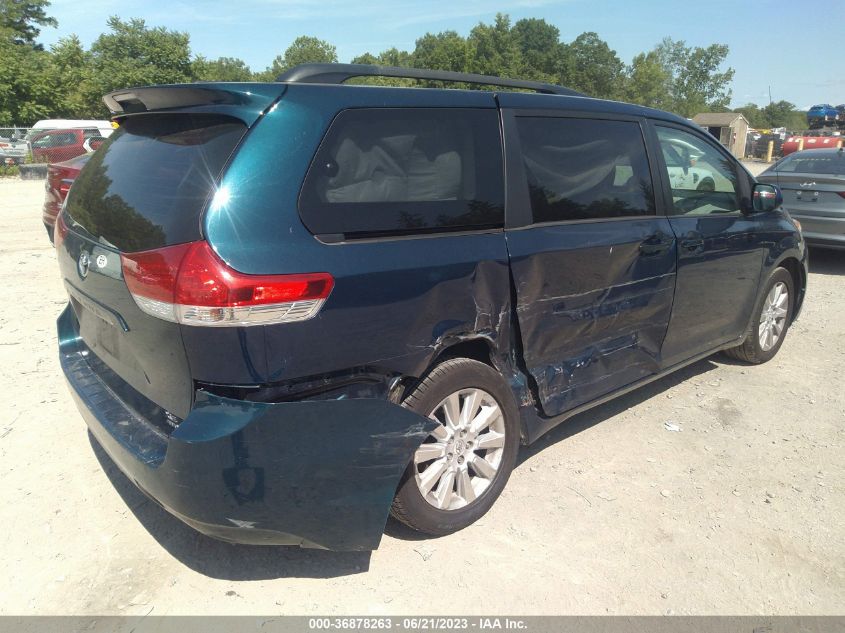 5TDDK3DC7CS039526 2012 TOYOTA SIENNA, photo no. 4