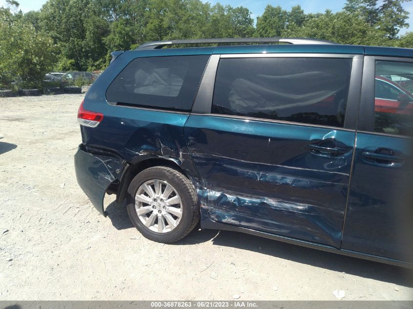 5TDDK3DC7CS039526 2012 TOYOTA SIENNA, photo no. 6