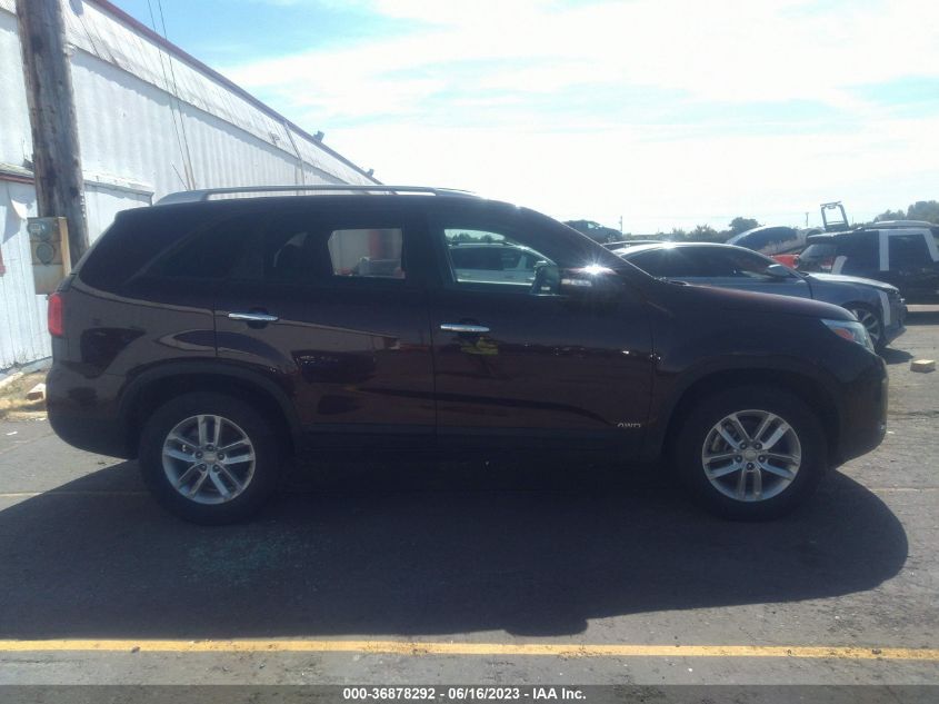 2015 KIA SORENTO LX - 5XYKTDA72FG631581