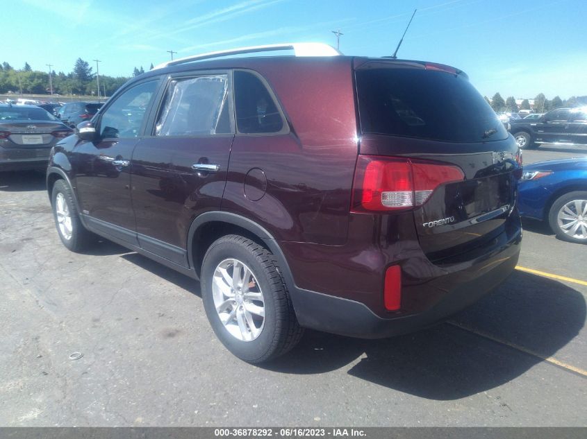 2015 KIA SORENTO LX - 5XYKTDA72FG631581