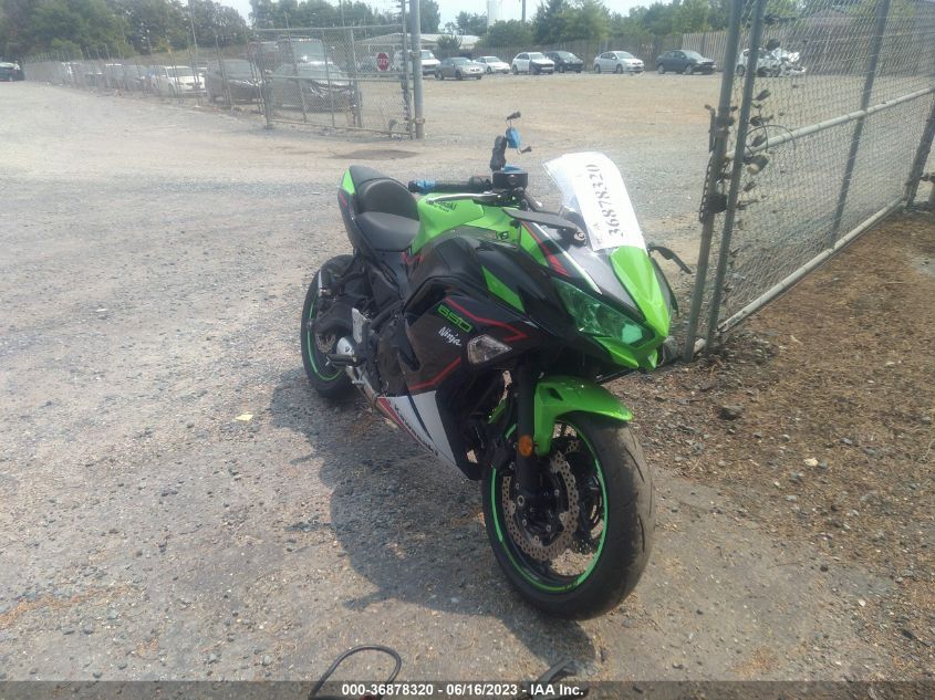 2022 KAWASAKI EX650 N - ML5EXEN10NDA76217