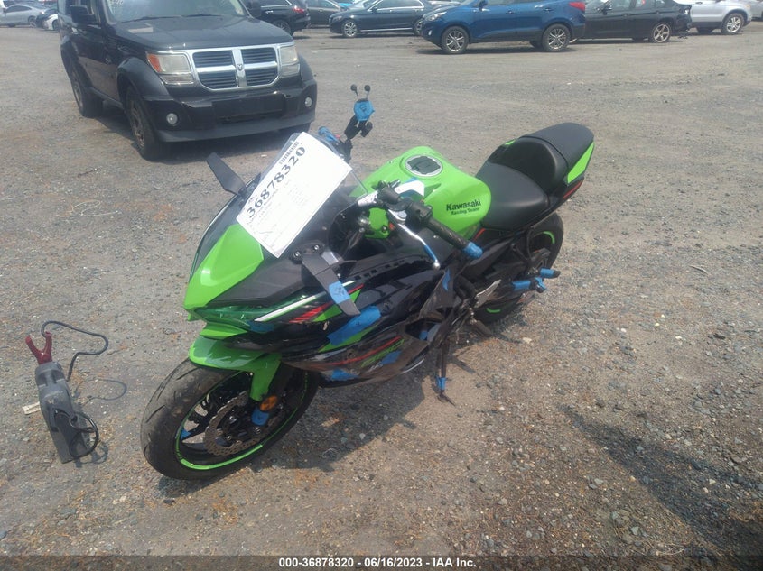 VIN ML5EXEN10NDA76217 2022 KAWASAKI EX650 N