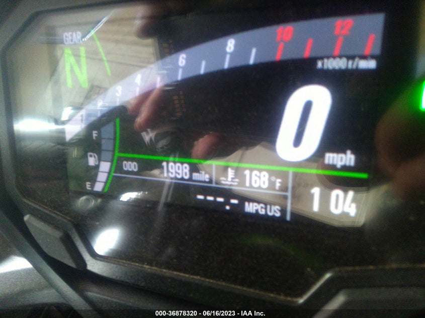 VIN ML5EXEN10NDA76217 2022 KAWASAKI EX650 N
