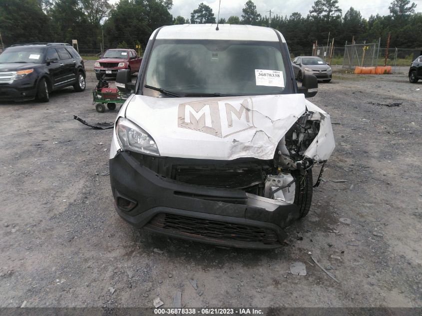 2018 RAM PROMASTER CITY TRADESMAN ZFBERFAB6J6H41899