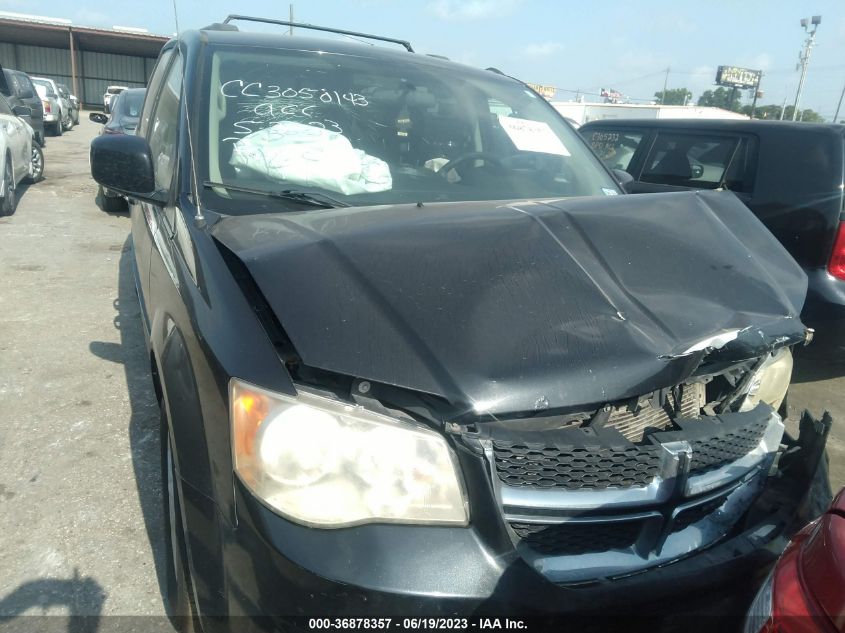 2013 DODGE GRAND CARAVAN SXT - 2C4RDGCG2DR790992