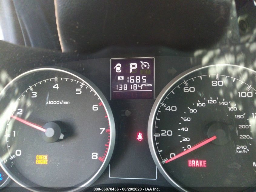 2013 SUBARU OUTBACK 2.5I PREMIUM - 4S4BRCCC7D3235985