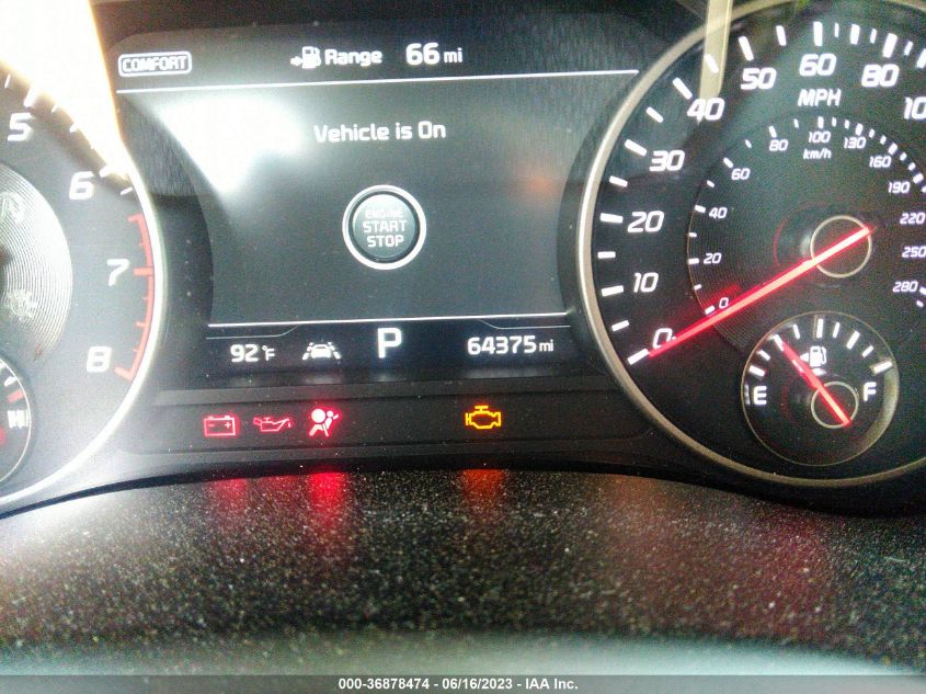 2019 KIA STINGER GT2 - KNAE55LC4K6044395