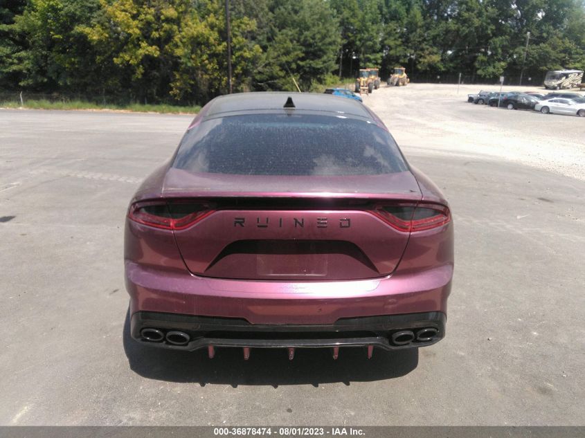 2019 KIA STINGER GT2 - KNAE55LC4K6044395