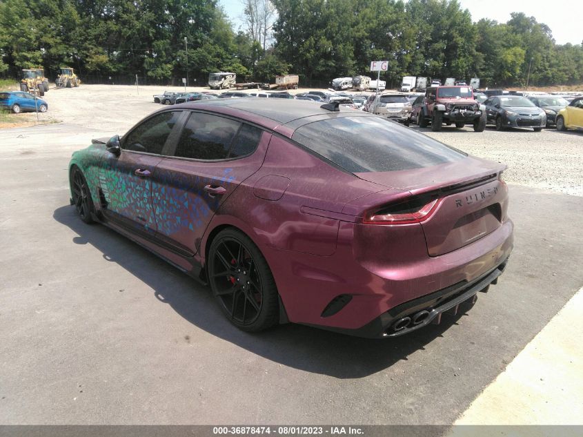 2019 KIA STINGER GT2 - KNAE55LC4K6044395