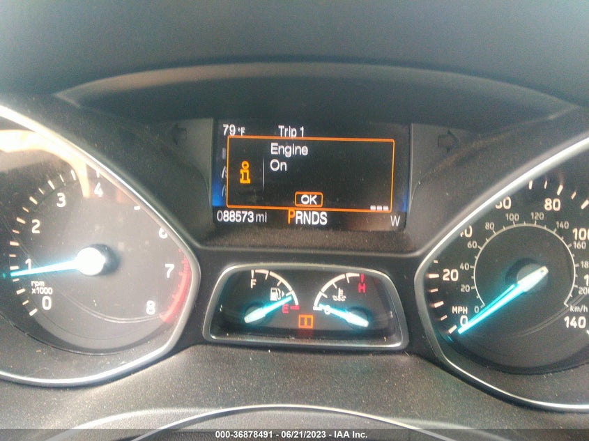 VIN 1FMCU0F75HUE32220 2017 FORD ESCAPE S