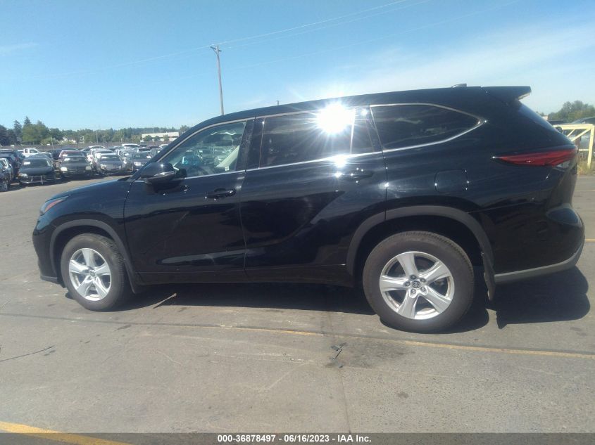 2022 TOYOTA HIGHLANDER LE - 5TDBZRBH6NS580090