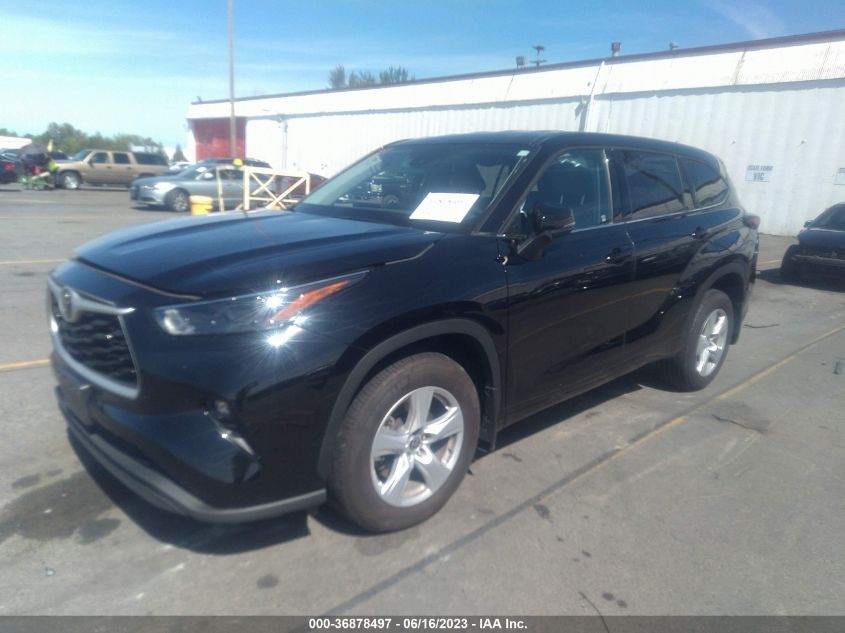 2022 TOYOTA HIGHLANDER LE - 5TDBZRBH6NS580090