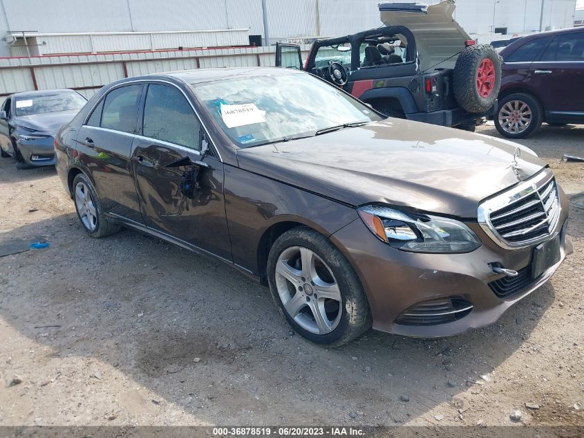 WDDHF8JB6EA828058 2014 MERCEDES-BENZ E-CLASS - Image 1