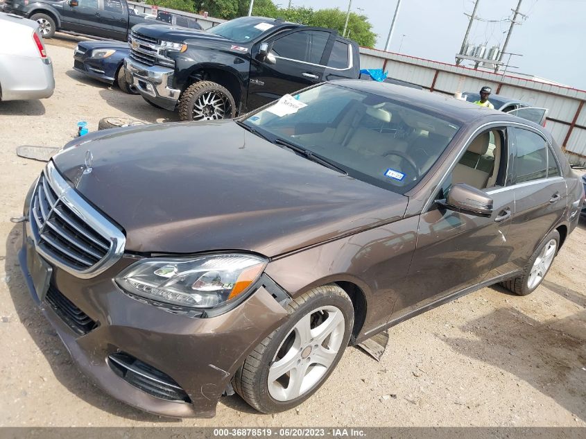 WDDHF8JB6EA828058 2014 MERCEDES-BENZ E-CLASS - Image 2