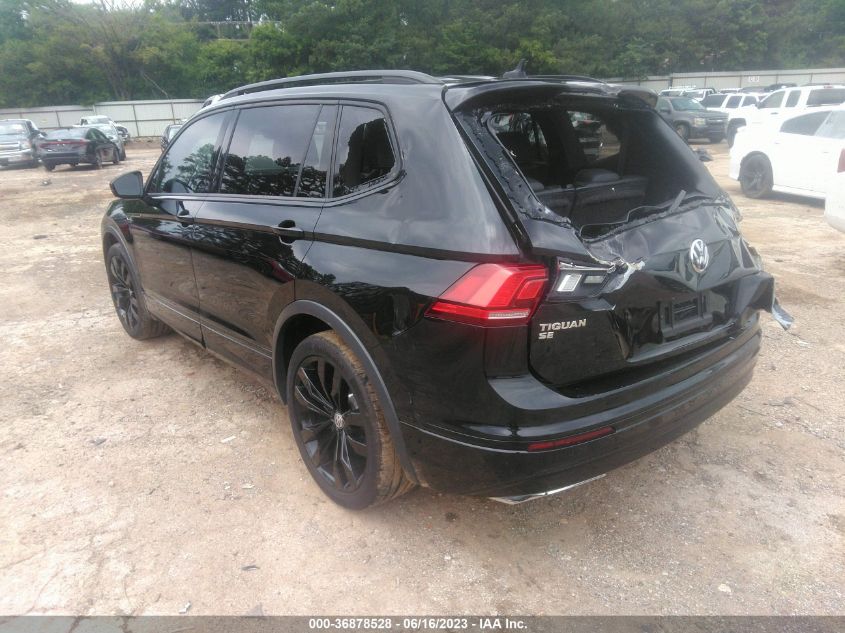 2021 VOLKSWAGEN TIGUAN SE/SE R-LINE BLACK/SEL - 3VV3B7AX7MM051754