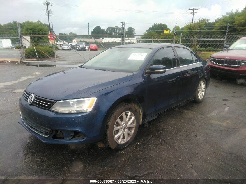 2014 VOLKSWAGEN JETTA SEDAN SE W/CONNECTIVITY/SUNROOF - 3VWD07AJ2EM380395