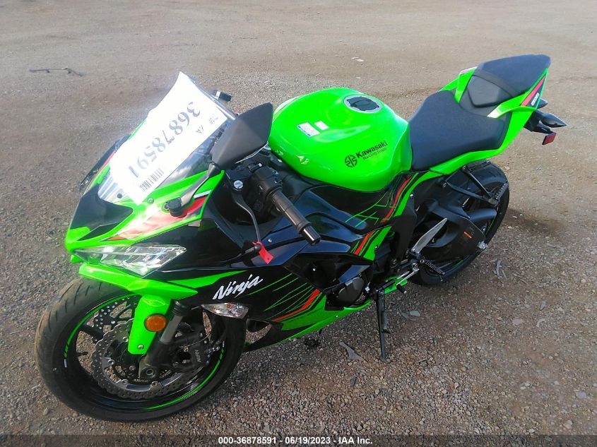 2023 KAWASAKI ZX636 K JKBZXJH19PA018237