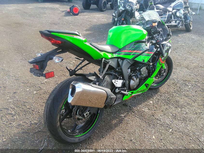 2023 KAWASAKI ZX636 K JKBZXJH19PA018237