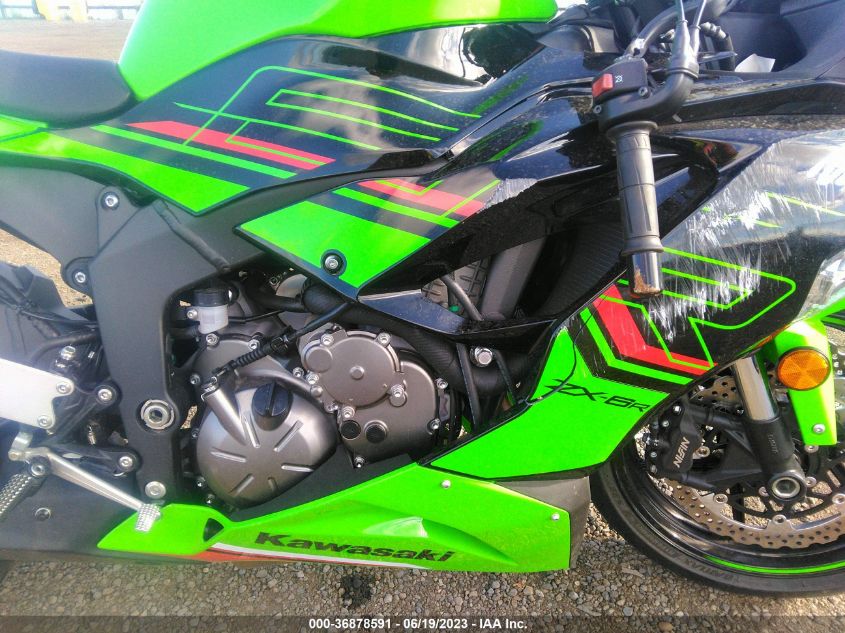 2023 KAWASAKI ZX636 K JKBZXJH19PA018237