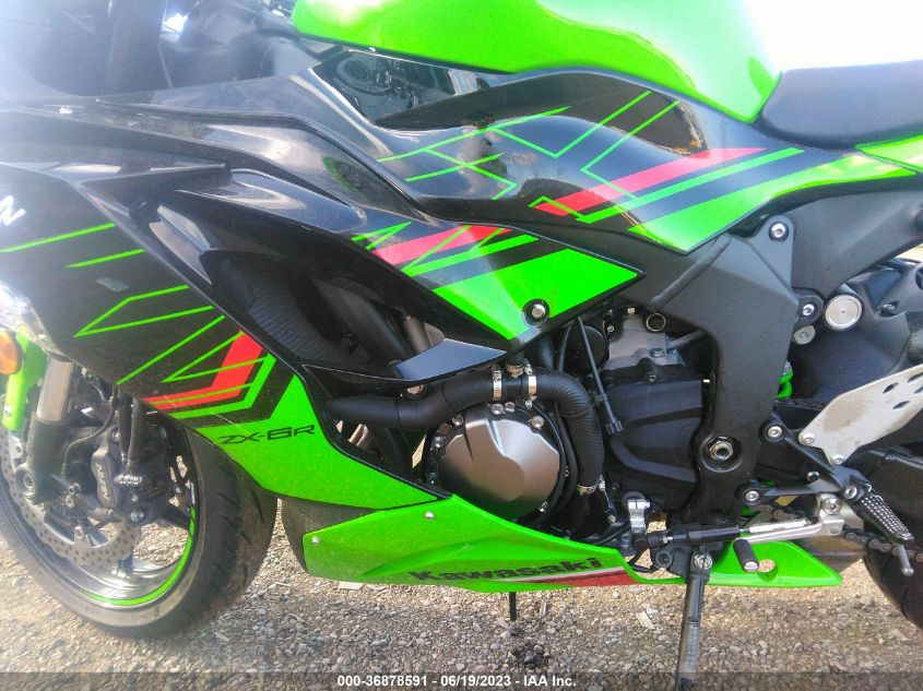 2023 KAWASAKI ZX636 K JKBZXJH19PA018237