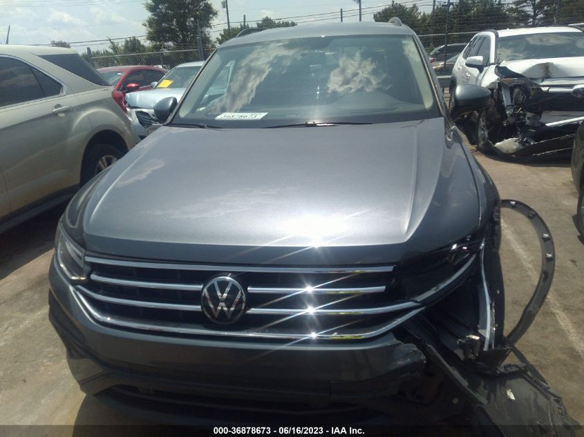 2022 VOLKSWAGEN TIGUAN S - 3VV1B7AX1NM035882