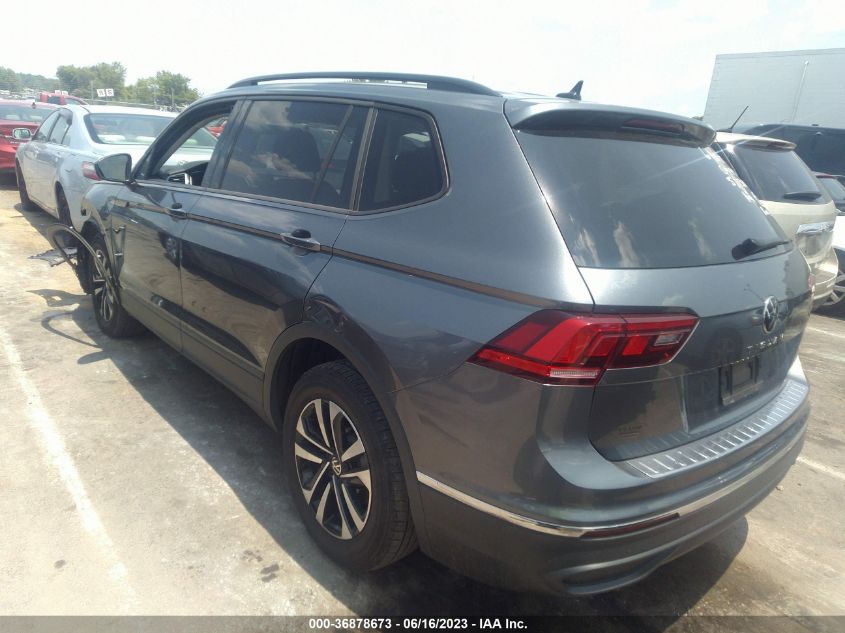 2022 VOLKSWAGEN TIGUAN S - 3VV1B7AX1NM035882