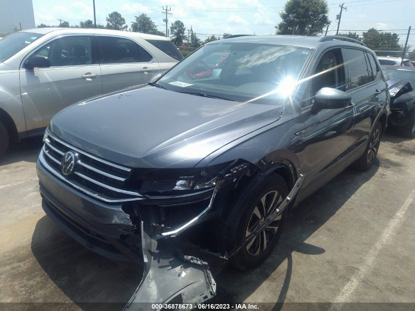 2022 VOLKSWAGEN TIGUAN S - 3VV1B7AX1NM035882