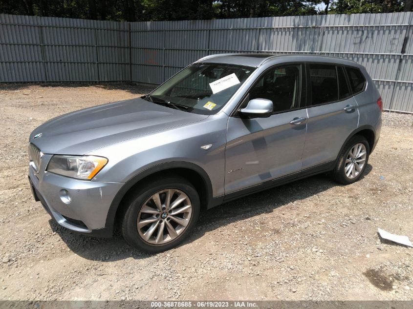 2013 BMW X3 XDRIVE28I - 5UXWX9C52D0A32943