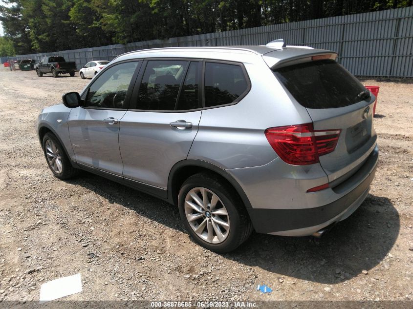 2013 BMW X3 XDRIVE28I - 5UXWX9C52D0A32943