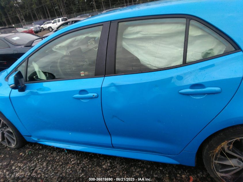 2021 TOYOTA COROLLA HATCHBACK XSE JTNC4MBE8M3117441