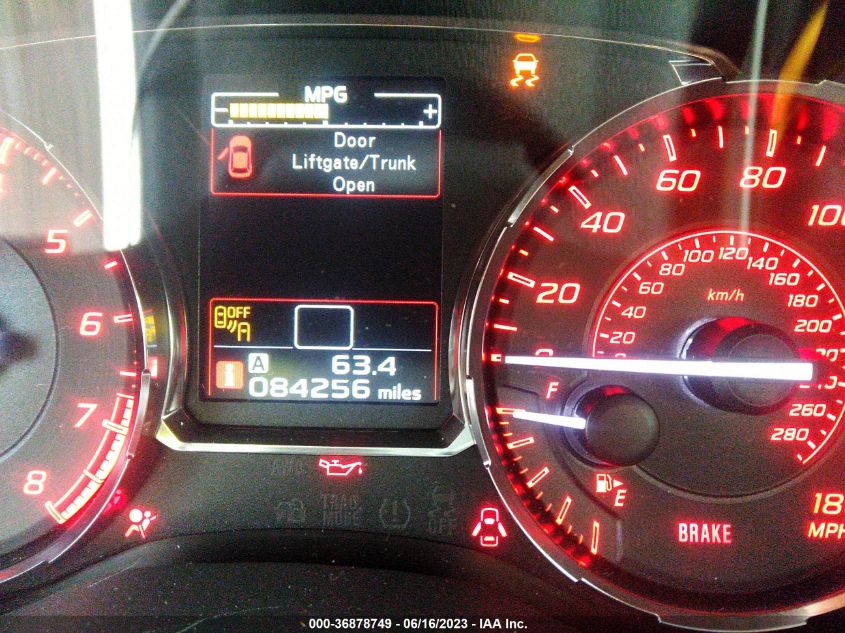 2016 SUBARU WRX LIMITED - JF1VA1L62G9806006