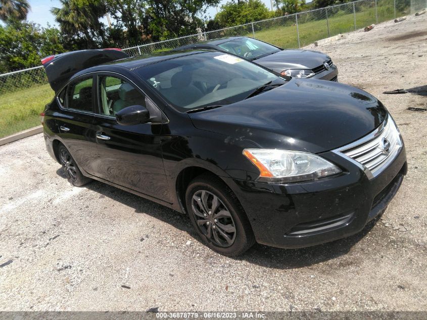 2013 NISSAN SENTRA S - 3N1AB7AP9DL778103