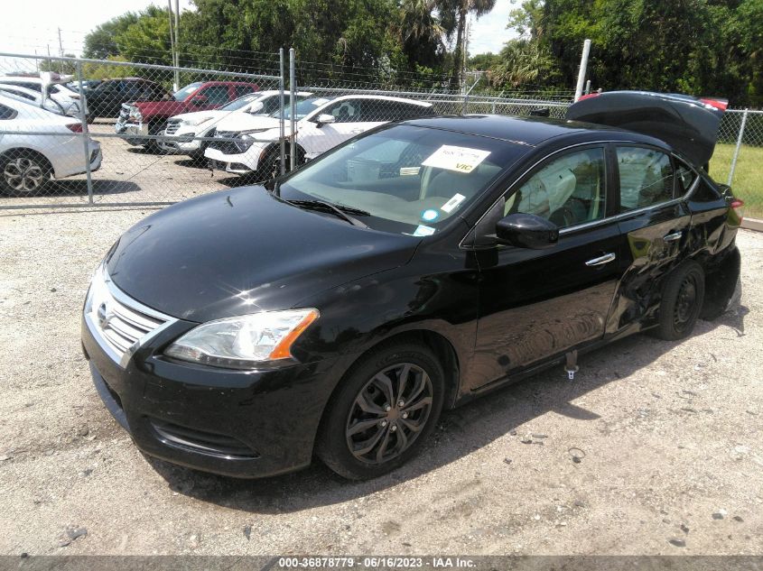 2013 NISSAN SENTRA S - 3N1AB7AP9DL778103