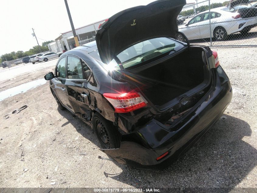 2013 NISSAN SENTRA S - 3N1AB7AP9DL778103