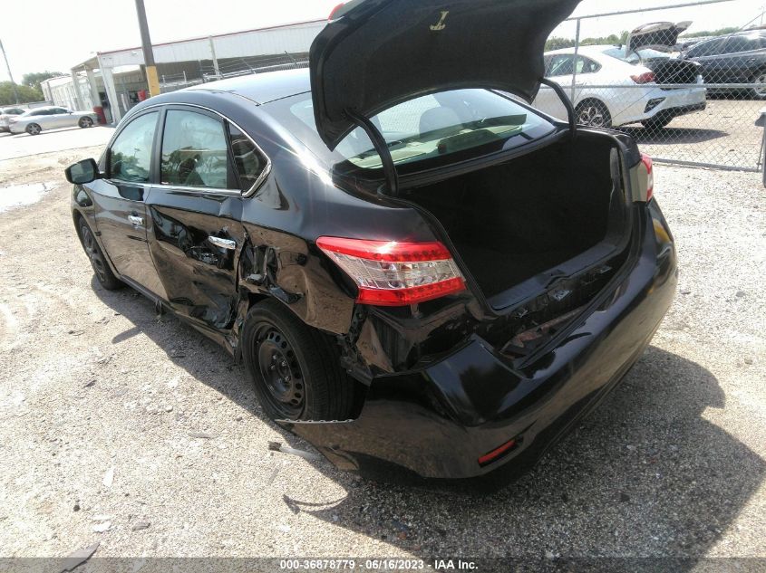 2013 NISSAN SENTRA S - 3N1AB7AP9DL778103