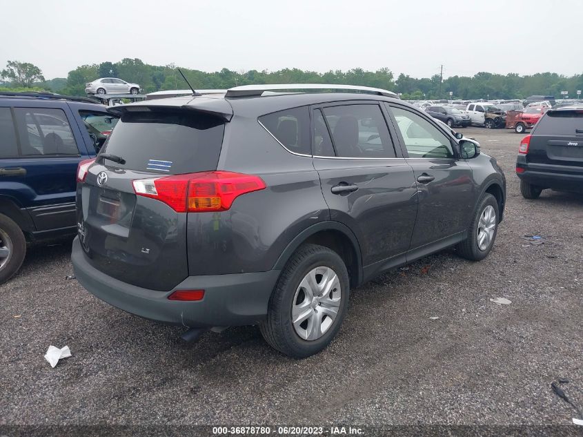 2015 TOYOTA RAV4 LE - JTMZFREVXFJ054388