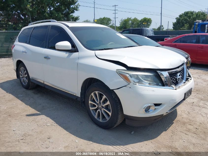 2013 NISSAN PATHFINDER SL - 5N1AR2MN1DC680888