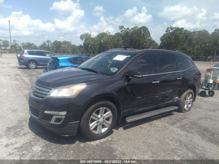 2013 CHEVROLET TRAVERSE LT - 1GNKRJKD0DJ241780