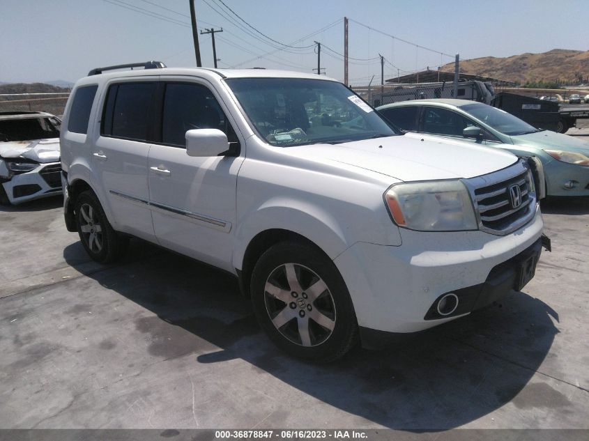 2013 HONDA PILOT TOURING - 5FNYF3H93DB030607