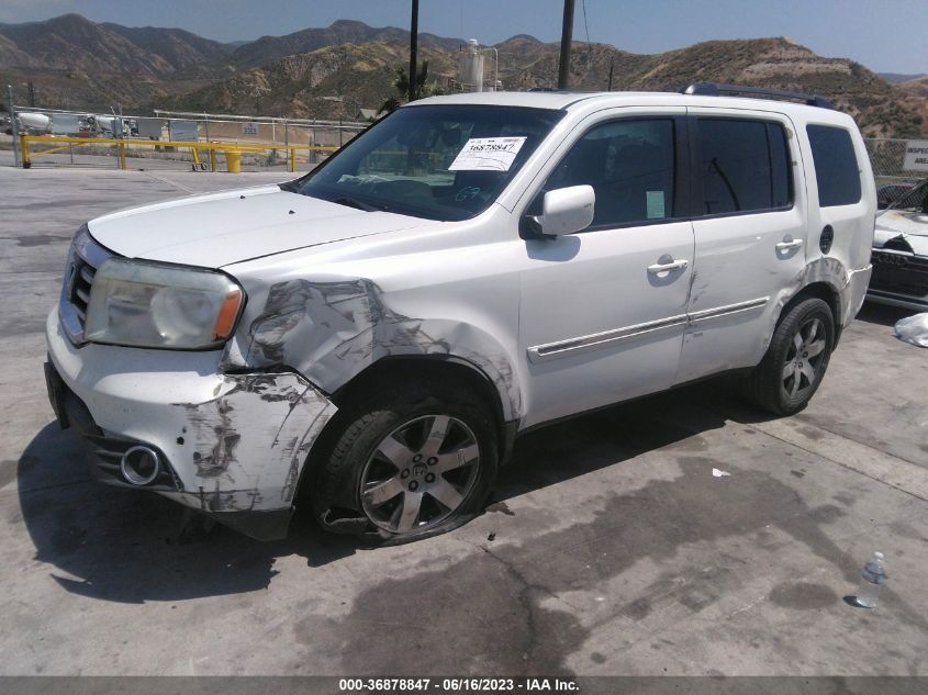2013 HONDA PILOT TOURING - 5FNYF3H93DB030607