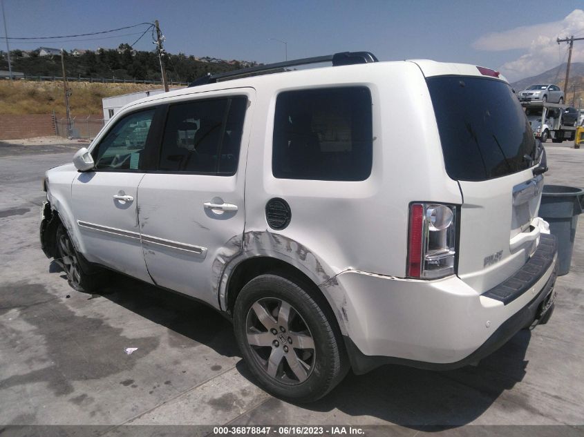 2013 HONDA PILOT TOURING - 5FNYF3H93DB030607