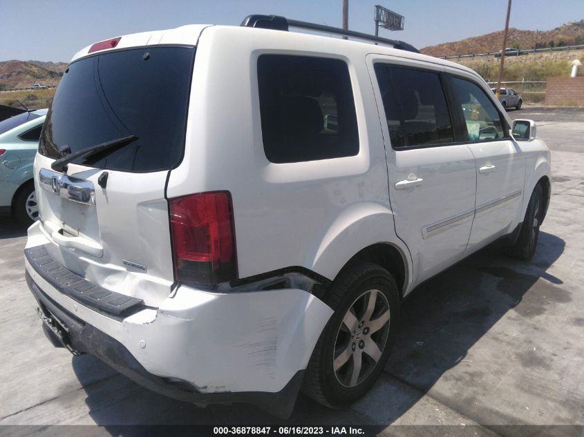 2013 HONDA PILOT TOURING - 5FNYF3H93DB030607