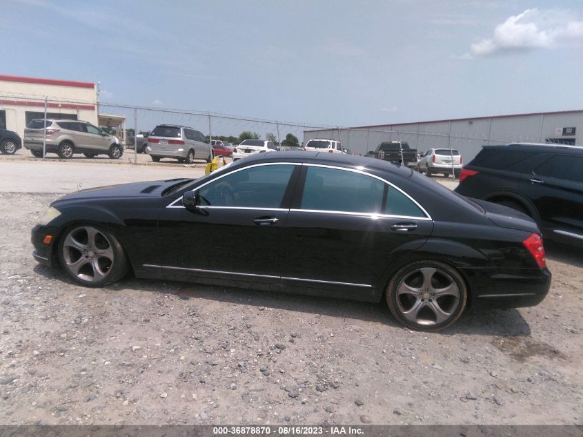 2013 MERCEDES-BENZ S-CLASS S 550 - WDDNG7DB3DA517109