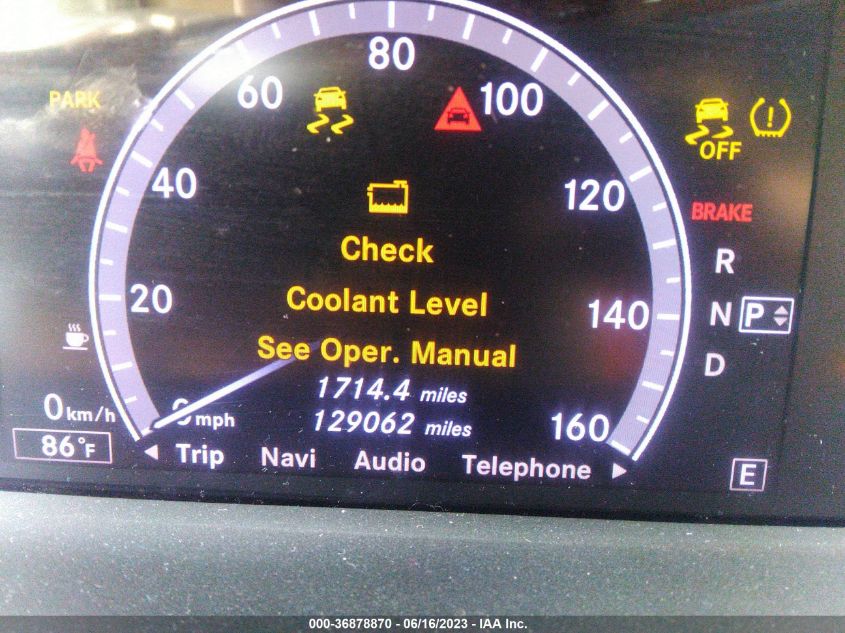 2013 MERCEDES-BENZ S-CLASS S 550 - WDDNG7DB3DA517109