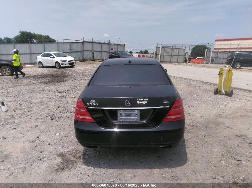 2013 MERCEDES-BENZ S-CLASS S 550 - WDDNG7DB3DA517109
