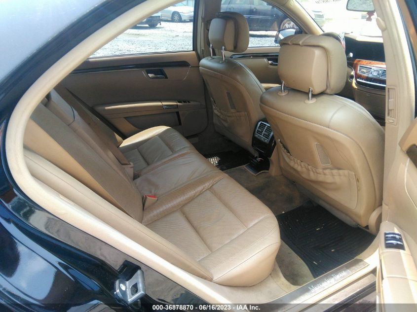 2013 MERCEDES-BENZ S-CLASS S 550 - WDDNG7DB3DA517109
