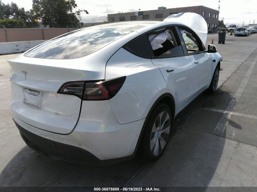 Auction sale of the 2021 TESLA MODEL Y , vin: 5YJYGDEE2MF232956, lot number: 36878888