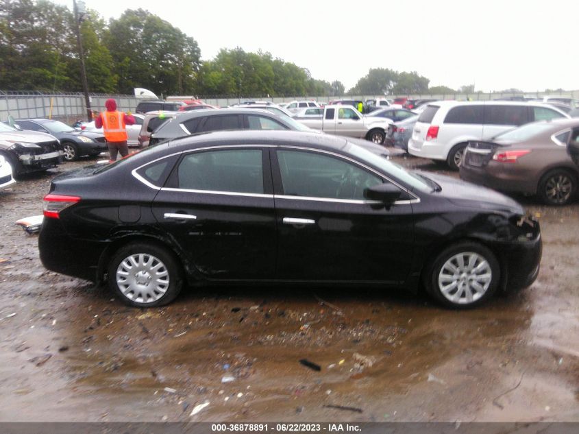 2015 NISSAN SENTRA S - 3N1AB7AP2FY231874