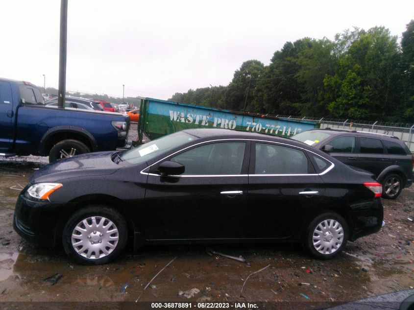 2015 NISSAN SENTRA S - 3N1AB7AP2FY231874