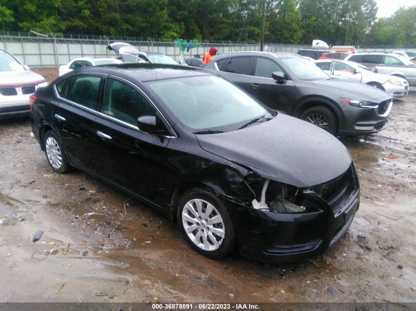 2015 NISSAN SENTRA S - 3N1AB7AP2FY231874